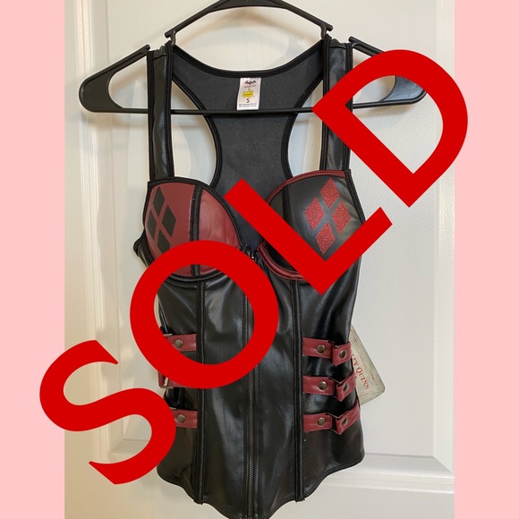 Arkham City Harley Quinn corset - Picture 1 of 1